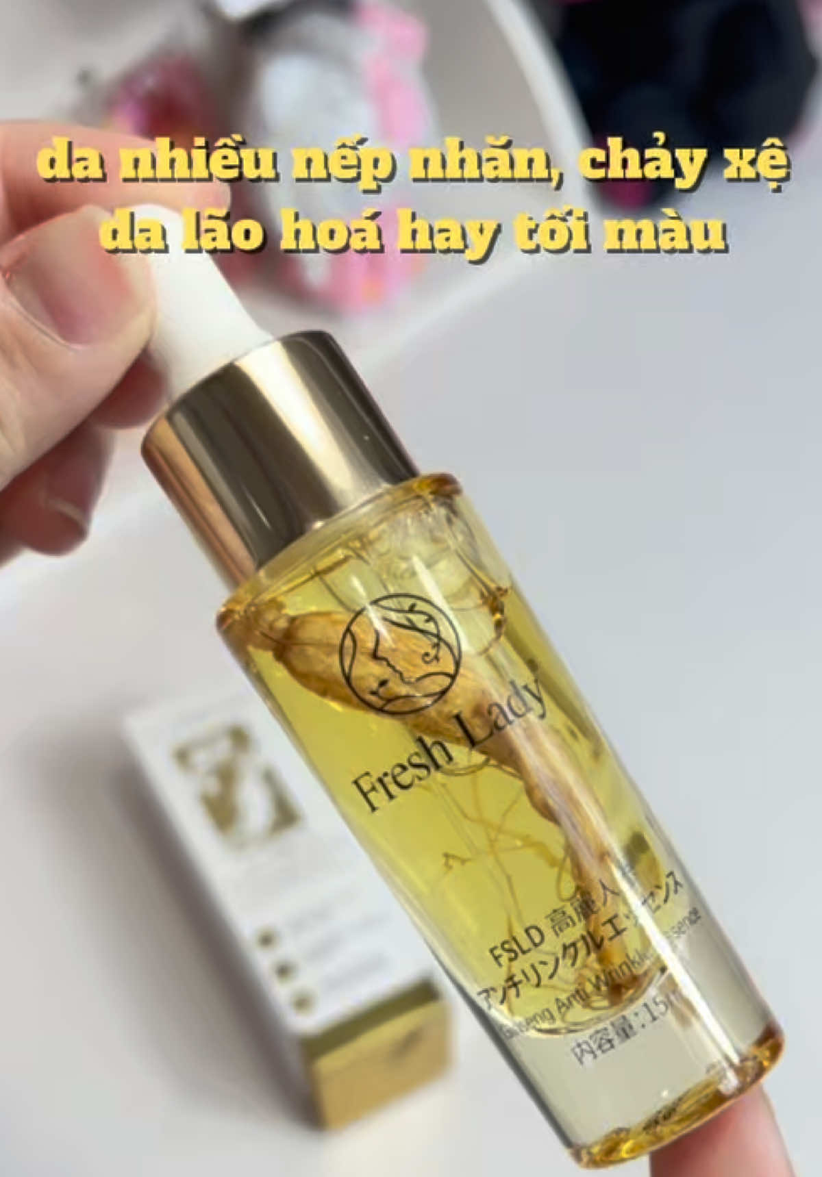 Phần 67| Serum nhân sâm nhà Fresh Lady🧏🏻‍♀️🫰🏻#serumnhansam #freshlady #foryou #skincare #viral 