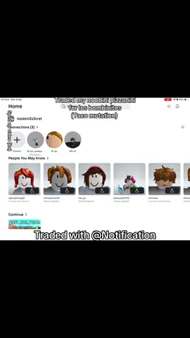 @Notification thank u for the trade #stealabrainrot #brainrot #trading #roblox #noobinipizzanini 