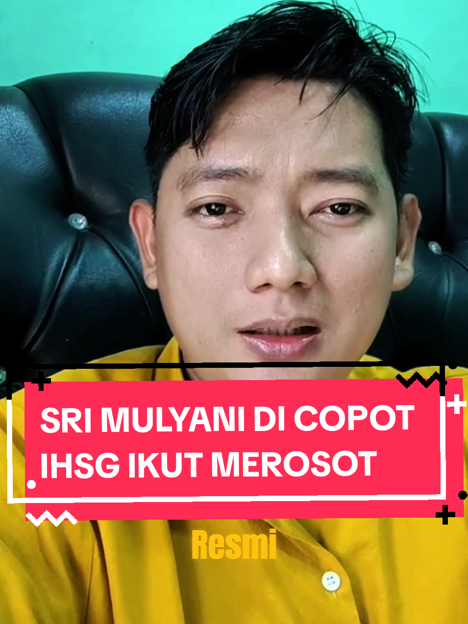 SRI MULYANI DI COPOT IHSG IKUT MEROSOT #trader #tradingstrategy #saham #investment #viral 