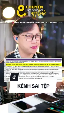 Kênh sai tập - cách định hướng lại chuẩn tệp cho kênh #tiktoklive #livehighlights 