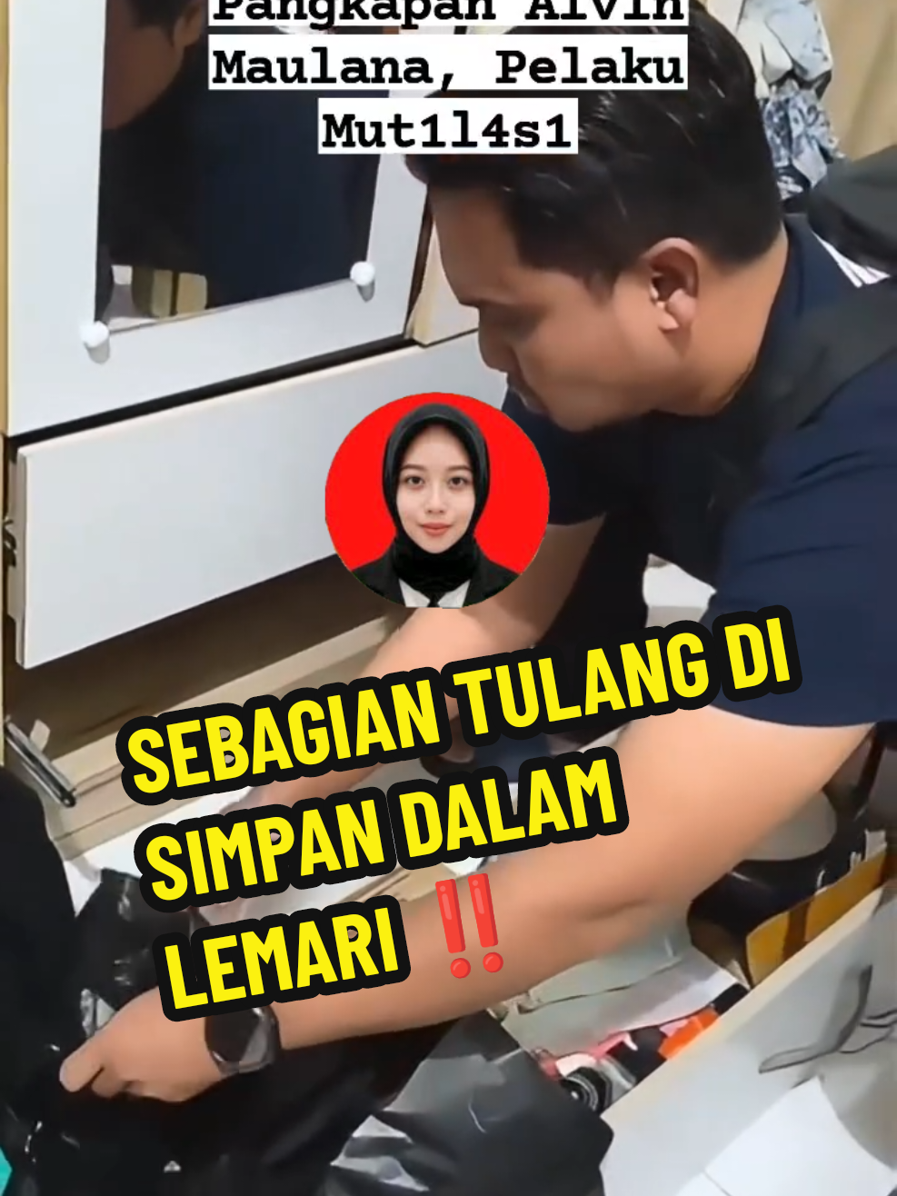 Detik-detik Penangkapan Alvi Maulana sang kekasih dari korban TIARA ANGELINA SARASWATI 🥀 #pacaran #anakkost #fyp #viral #viralvideo 