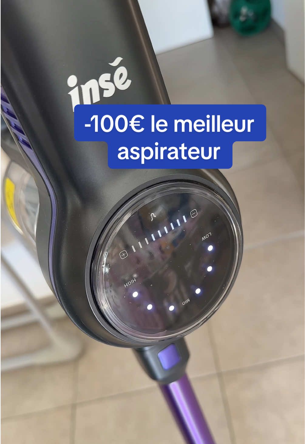 Ultra léger, grande autonomie, plusieurs niveaux de puissance et tout ça pour moins de 100€, ne loupe pas cette superbe opportunité ! #aspirateur #aspirateurinke #inke45 #aspirateursansfil 