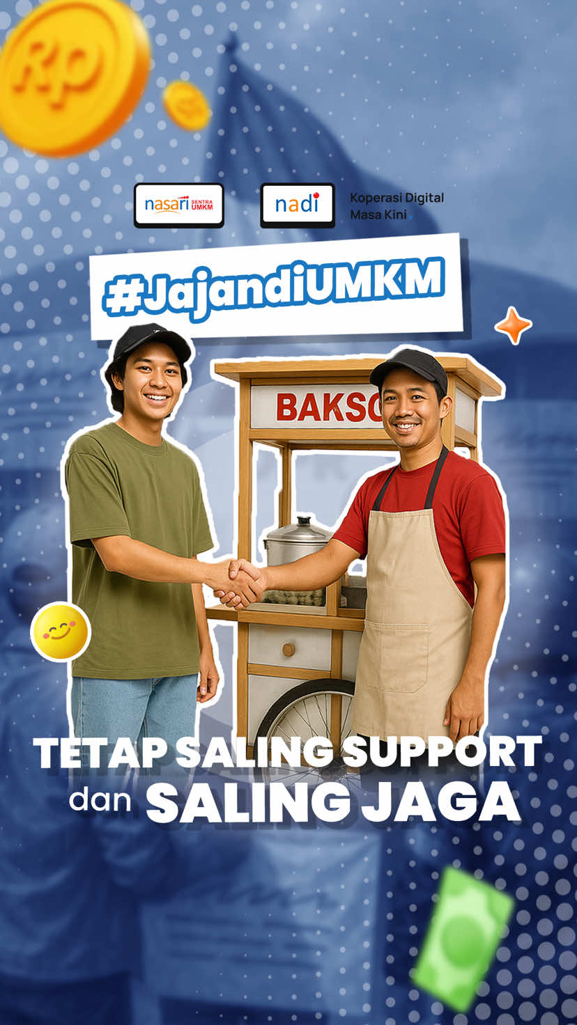 Salah satu yang terkena dampak dari situasi Indonesia beberapa hari lalu adalah UMKM.  Banyak dari mereka yang mengalami kerugian karena penghasilannya lebih rendah dari biasanya. Maka dari itu, kita tetap harus saling Support dan saling Jaga 😇✨ #NADI #JajanUMKM #Demo #umkmindonesia #fyp 