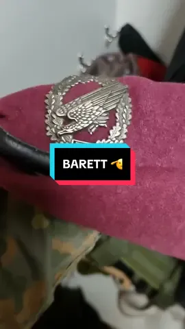 Das Barett zeigt, wo du hingehörst. 👉 Hast du Fragen?  #bundeswehrkarriere #bundeswehr #fyp