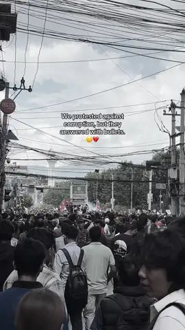 Haha💔#restinpeace #protest #nepal #corruption #fyp 