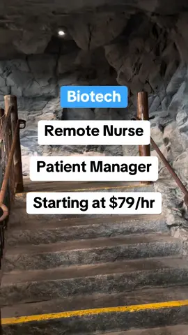 ‼️Don’t miss this high pay remote biotech opportunity. COMMENT “BIOTECH” of you want the direct link to free job leads (including this one) + career tips.  ##nursesoftiktok #remotenursejobs #softnursing #bedsidenurse #wfhnurse 
