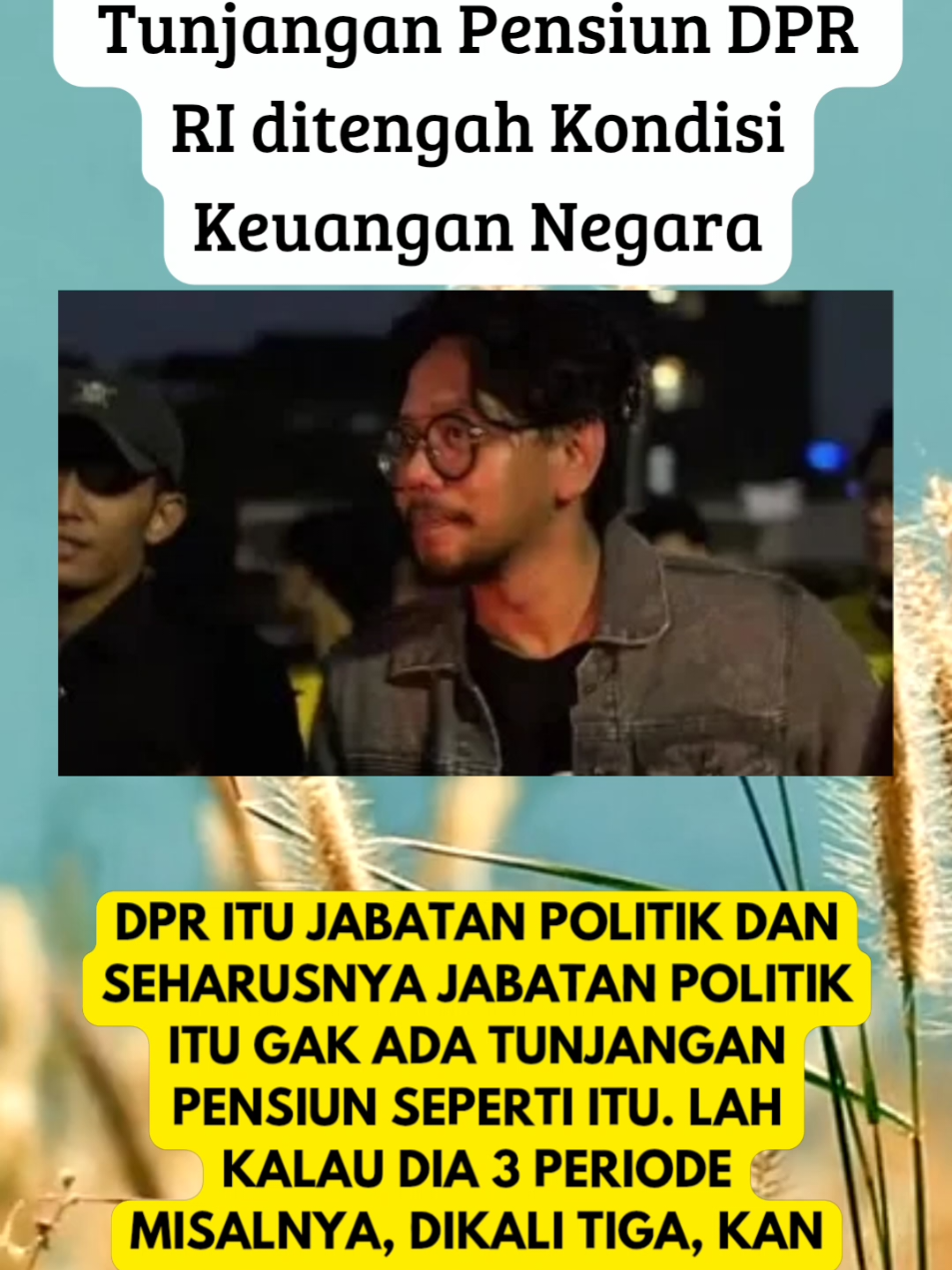 Setujukah dengan tunjangan pensiun anggota DPR? #DPR 