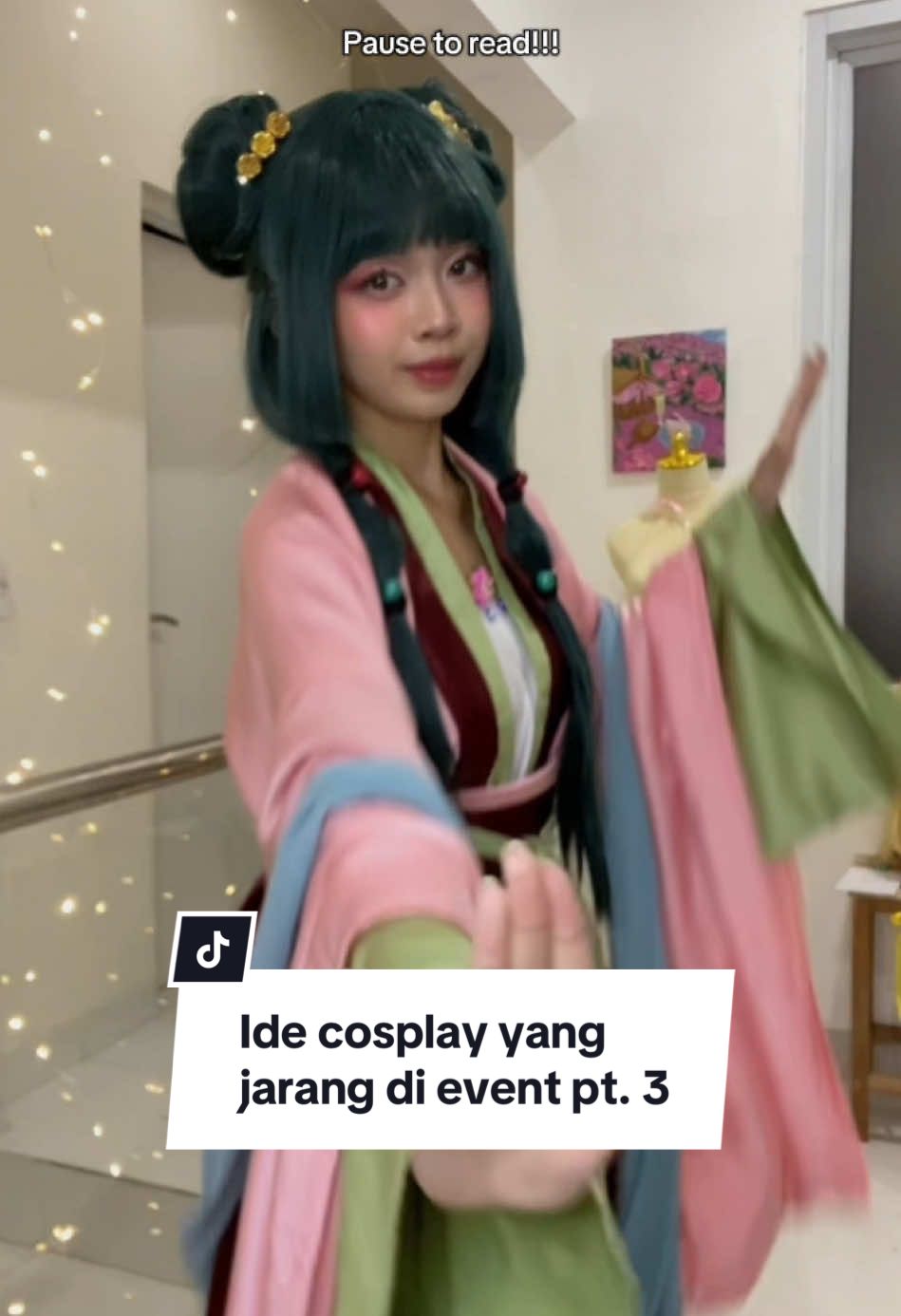 Ati-ati guys… walau cuma mampir sesaat bisa jadi cosplan kalian nambah lagi 🙊 #cosplay #dance #maomaocosplay 