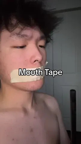Never use regular tape! #mouthtape 