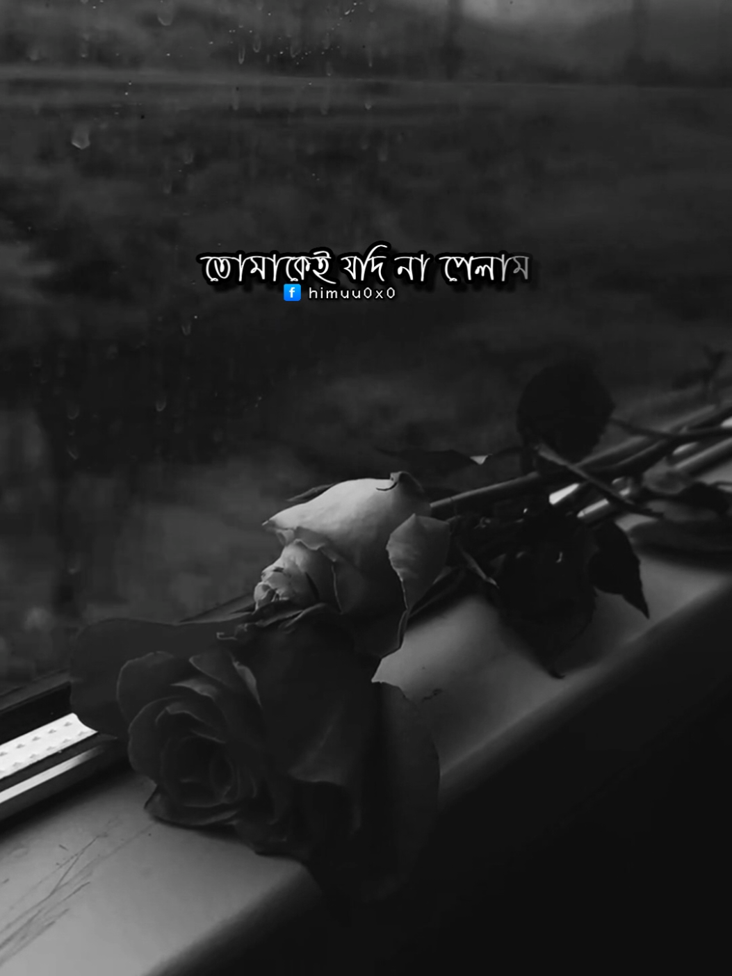 তোমাকেই যদি না পেলাম তবে পৃথিবীর সব সুখ  আমার হয়েও কি হবে? তোমাকেই যদি না পেলাম তবে সব অপুর্ণতা  পুর্ণতা কিভাবে পাবে? তোমাকে না পাওয়ার মাঝেই তোহ তোমার শুন্যতার মাঝেই তোহ সব সুখ, সব পুর্ণতা  বিলীন হয়ে যাবে।🙂❤️ #foryoupage #lyricsvideo #fyp #lifequote #himu0x0 