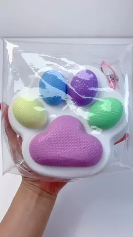FUFUSQUISHY ASMR 🐾🐾230g Rainbow Cat Paw