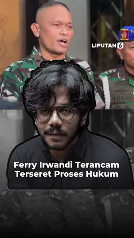 CEO Malaka Project Ferry Irwandi terancam terseret hukum setelah Komandan Satuan Siber (Dansatsiber) TNI, Brigadir Jenderal (Brigjen) TNI Juinta Omboh (J.O) Sembiring, mendatangi Polda Metro Jaya, Senin (8/9/2025). Kehadiran Juinta Omboh untuk berkonsultasi dengan jajaran polisi di Polda Metro Jaya. Hasil diskusi, disimpulkan ada dugaan pidana yang dilakukan oleh Ferry Irwandi. 📽️: Liputan6.com/Ady Anugrahadi #liputan6com #Intrntis #lip6driz