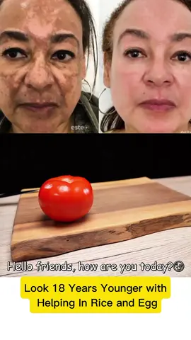 Look 18 Years Younger with Helping In Rice and Egg#skincare #wrinkles #skincareroutine #skinwrinkles #wrinklesremove 