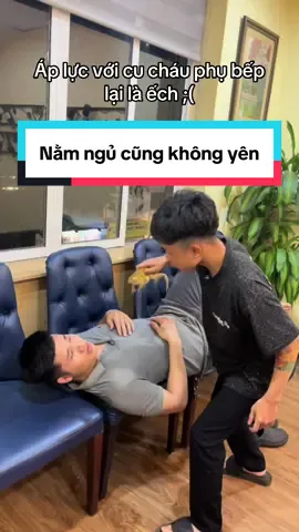 Áp lực thật ngủ cũng không yên #xuhuong #thinhhanh #daubep #lợibavì #fyp 