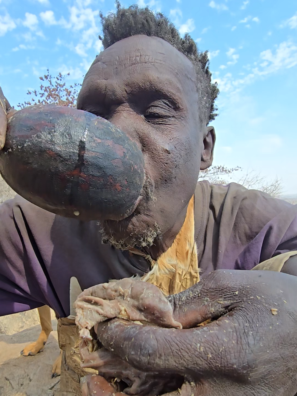 🍜🍲🍜🦌#localfood #chaaba #hadzabetribe #dudukwe #trendingvideo 