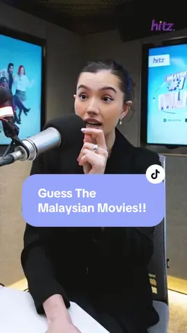 Think @amelia ☆ & @Adrian Teh know their Malaysian movies? Time to put them to the test! 🎥🇲🇾 #HITZMorningCrew #AmeliaHenderson #AdrianTeh #MagikRompak #AstroShaw 