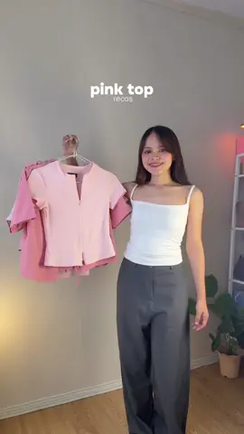 Pink Top Recos for 9.9 👚🌸 #pinktop #pinkoutfit #toprecomendation #schooloutfitidea #outfitideas  