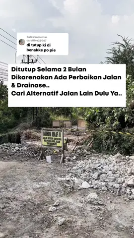 Membalas @carolline25067 Sabar dulu njih, silahkan cari alternatif jalan lain 👌 📍 Jalan Garuda Mas [barat editorium UMS] #kotasolo #surakarta #soloinfo