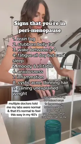 Just because it’s common doesn’t mean it’s normal. And you do not have to load up on prescription medication’s to find relief. If you’re in your 40s or 50s and feeling like a stranger in your own body you’re not crazy. You’re not lazy. You’re not broken. You’re likely in perimenopause or menopause… and your hormones are waving a white flag. Here’s the truth I wish more women heard sooner: You don’t have to accept this as your new normal. Hormone shifts during this stage of life are real but that doesn’t mean we’re powerless. I started using a science-backed, naturally sourced Hormone Pack that supports the actual systems running your body: 💛 A quadbiotic to rebalance your gut and regulate appetite (hello, GLP-1). 💛 A mood support supplement to calm cortisol and ease the mental/emotional rollercoaster. 💛 A hormone balancing blend to support estrogen, progesterone, and testosterone - especially important if you’ve had a hysterectomy, PCOS, or thyroid issues. When your body gets what it needs, it stops fighting you. And that’s when the weight starts to come off. The mood improves. The cravings settle. And you start to feel like yourself again. ✨ You don’t need to accept chaos as your new baseline. ✨ You just need the right support. Drop “HORMONES” below or DM me the word and I’ll send you all the info. You deserve to feel good in your body again and this is where it starts 💛 #menopause #perimenopause #hormonebalance #reducecortisol #guthealth 