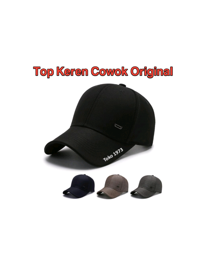 Topi Keren Cowok Kualitas Original #produk #topi #topikeren #original #fyp 