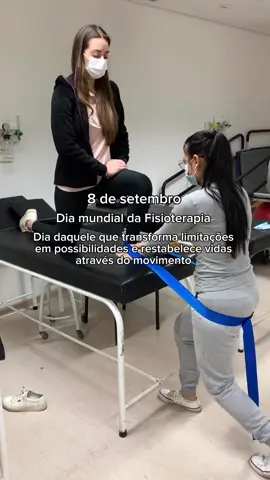 ✨8 de Setembro - Dia mundial da Fisioterapia✨ Que orgulho e gratidão em proporcionar independência e vivenciar vidas sendo reconstruídas através da minha profissão 💚 #fisio #fisioterapia #fisioporamor 