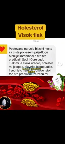 Core – Prirodna podrška za regulaciju šećera i masnoća u krvi Core je snažan prirodni dodatak koji pomaže u regulaciji šećera u krvi i masnoća, čime pridonoosi boljoj ravnoteži i zdravlju cijelog organizma. Kombinacija biljnih sastojaka u Core-u djeluje sinergijski kako bi stabilizirala metabolizam, smanjila rizik od dijabetesa i podržala zdravlje srca. 🔹 Regulacija šećera u krvi – Sjemenke maslačka i spirulina poznate su po svojoj sposobnosti da podrže ravnotežu glukoze u krvi, smanjujući skokove i padove šećera, što je ključno za prevenciju dijabetesa. 🔹 Smanjenje masnoća – Sikavica i pšenična trava učinkovito pomažu u smanjenju razine LDL kolesterola i triglicerida, što smanjuje rizik od srčanih bolesti. 🔹 Podrška probavi – Klorofilin poboljšava rad probavnog sustava, što omogućava tijelu bolju apsorpciju hranjivih tvari i bolju kontrolu nad razinom šećera i masti. 🔹 Poboljšanje metabolizma – Redovita primjena Core-a može povećati učinkovitost metabolizma, što pomaže u sagorijevanju masnoća i održavanju zdrave tjelesne mase. Kako Core može pomoći u održavanju zdravlja? Core ne samo da pomaže u regulaciji šećera u krvi i smanjenju masnoća, već djeluje na cijeli organizam, povećavajući energiju i poboljšavajući opće zdravlje.  Kombinirajući Core sa zdravom prehranom i aktivnim načinom života, možete postići dugoročnu ravnotežu u tijelu i smanjiti rizik od metaboličkih bolesti. #dijabetes #srce  #prirodnozdravlje    #detoksikacija      