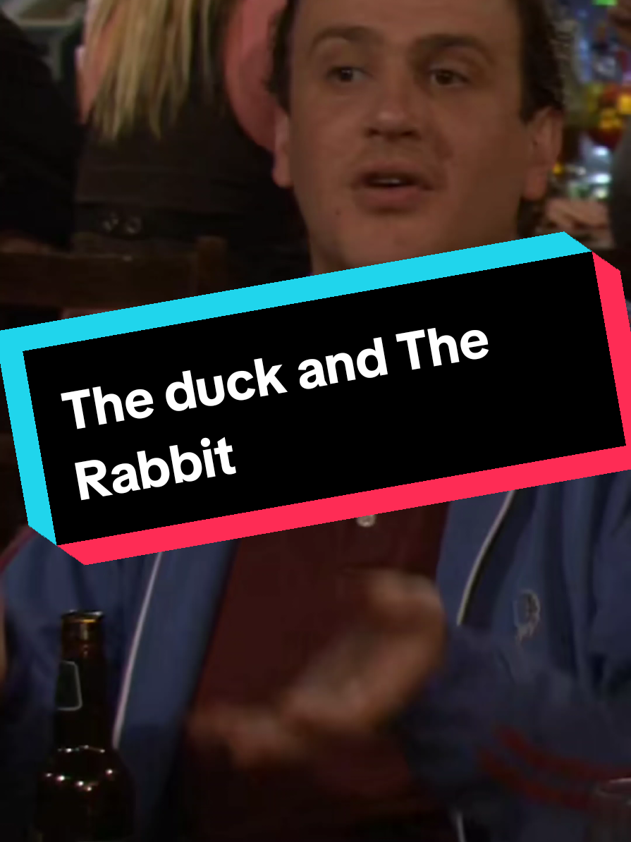 rabbit or duck? Rabbit!.#tiktokretrocontest #himym 