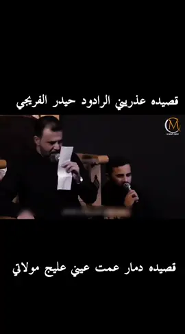 عذريني.... #تصميم_فيديوهات🎶🎤🎬 #حيدر_الفريجي #عذريني #fyp #tiktok 