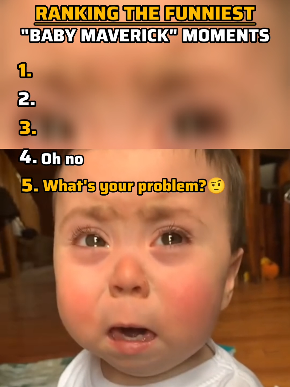 Ranking The Funniest Baby Maverick Moments #ranking #maverick 