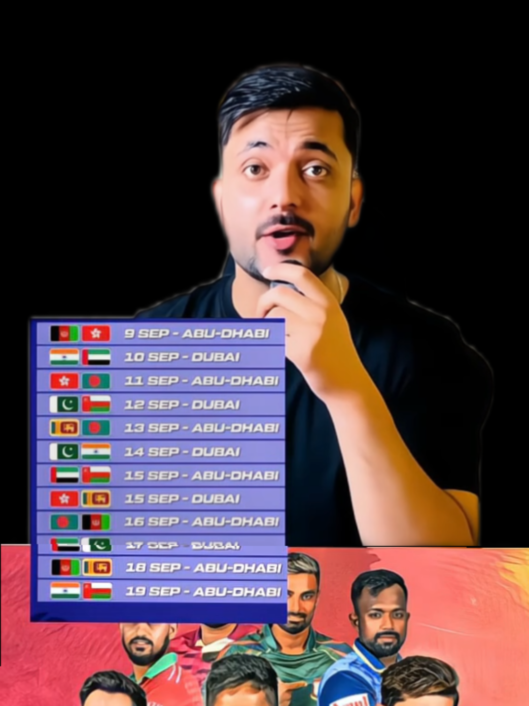 Now Asia Cup is starting from tomorrow  #fyp #waleedmalik #news #leaksworld #viral 