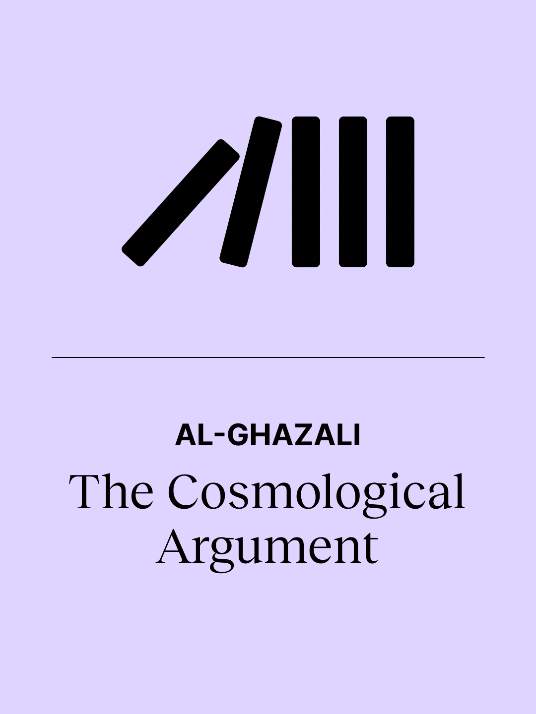 The cosmological argument is probably the most popular argument for the existence of God, and it's when somebody says that the universe has to have come from somewhere. It's an argument from first causes, and it argues that the universe has to have a first cause, the first mover, a metaphysical something that flips the first domino, that sets the story in motion. One of the earliest and most lucid variations of the cosmological argument goes back to the Persian scholar Al-Ghazali, but it's been popularised more recently by the American scholar William Lane Craig. This is how the argument goes. First, everything that begins has to have a cause. Second, the universe had a beginning, and therefore, the universe has to have had a cause. The argument hinges on two premises. Does everything that began to exist have to have a cause? While Lane Craig argues that this has been proven by the widespread and universal observation of cause and effect. But the second premise asks whether the universe has to have had a beginning. And here, Lane Craig argues two points, one from cosmology, and one from mathematics. In cosmology, Lane Craig argues that the Big Bang is still the best theory that we have for the start of the universe, which implies that there is a beginning.  A lot of Lane Craig's work goes to show that while infinity might be possible in mathematics, it's impossible in the real world. There cannot be an infinite regress of causes to the universe. The universe has to have a cause, and so it must be caused by something.