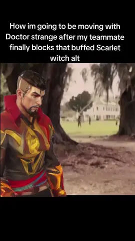 no mercy #funny #comictok #drstrange  #marvelrivals #scarletwitch 