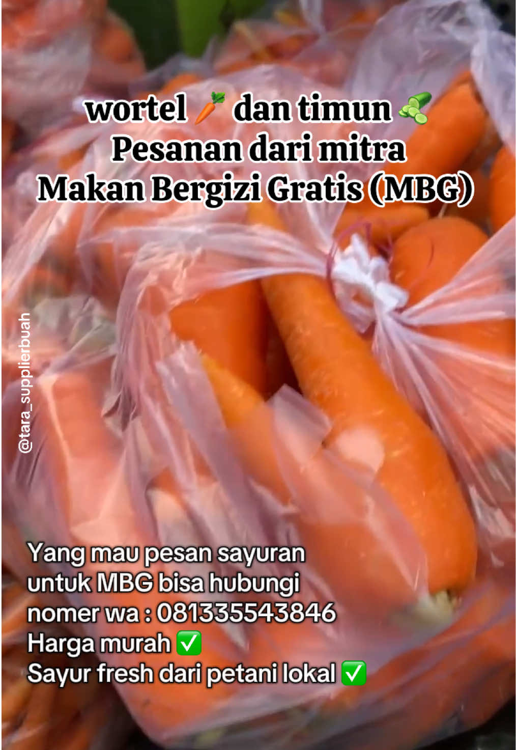 Butuh supplier sayur untuk usaha MBG mu?, kami siap  melayani pembelian buah dalam jumlah banyak, dengan harga  murah tapi kualitas tetap terjamin.   📞 pemesanan : 081335543846 📍 Lamongan #lamongan24jam #mbg #supplierbuah #suppliersayur #makanbergizigratis 
