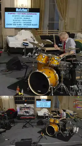 #kaicenat on #Twitch | such a talented drummer big W's #mafiathon3 #officedrummer #milesmorales