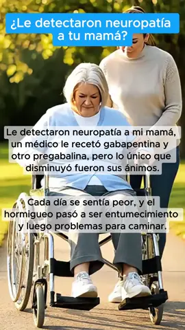 ¿A tu mamá le diagnosticaron neuropatía? No dejes que sufra. Déjame un comentario o visita mi perfil de TikTok para saber cómo cuidarla. #neuropatia #neuropatiadiabetica #comotratarlaneuropatia #dolorneuropatico #mexicomx