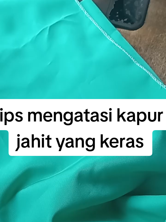 tips mengatasi kapur jahit yang keras. #tipsmenjahit #penjahitrumahan #penjahit 