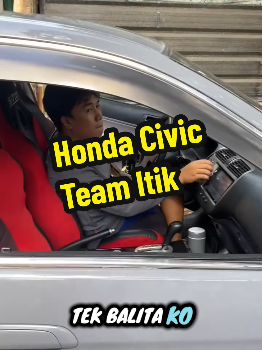 Honda Civic Dimension of Team Itik with Voice Command Air Suspension  @janjanvaldez_04  #teamitik #custommisfitz #custommisfitzcebu #eastance @Eastance2023 