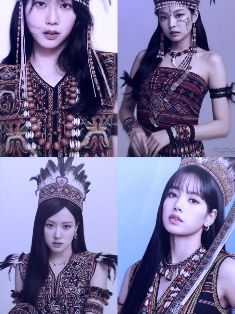ver. gabungan #blackpink 