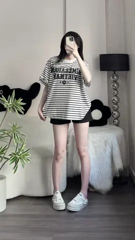 Áo thun boxy #aimesaigon #review #oufit #fyp 