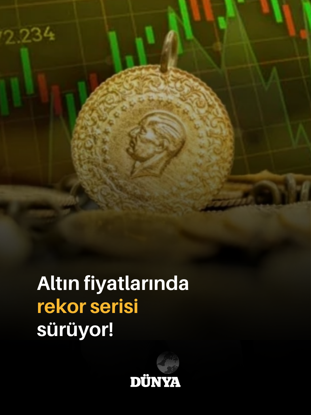 ABD’de açıklanan zayıf istihdam verisi sonrası faiz indirimi beklentileri arttı. Bu da altına tarihi bir yükseliş getirdi! Ons altın: 3.613 dolarla rekor kırdı Gram altın: 4.794 TL’ye çıkarak tüm zamanların en yüksek seviyesini gördü Analistlere göre Fed’in eylülde yapacağı olası 50 baz puanlık faiz indirimi, altına yeni rüzgarlar estirebilir. #Altın #OnsAltın #GramAltın #Rekor #Fed