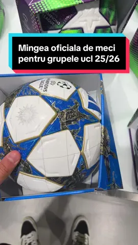 Mingea oficiala de meci pentru grupele ucl 25/26 #fy #mariofasie 