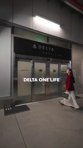 Delta One is more than lie-flat seats, it’s a ✨lifestyle✨ #deltaairlines #deltaone