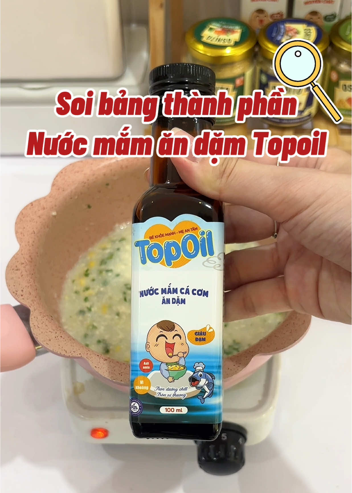 Nước mắm Topoil có gì mà được các mẹ săn đón vậy nhỉ❓🧐 #oshito #fyp #xh #ăndặm #tiktokshop 