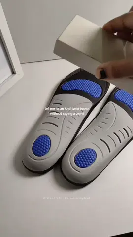 insole with an anti-twist feature? niceee #insole #comfort #archsupport #support 