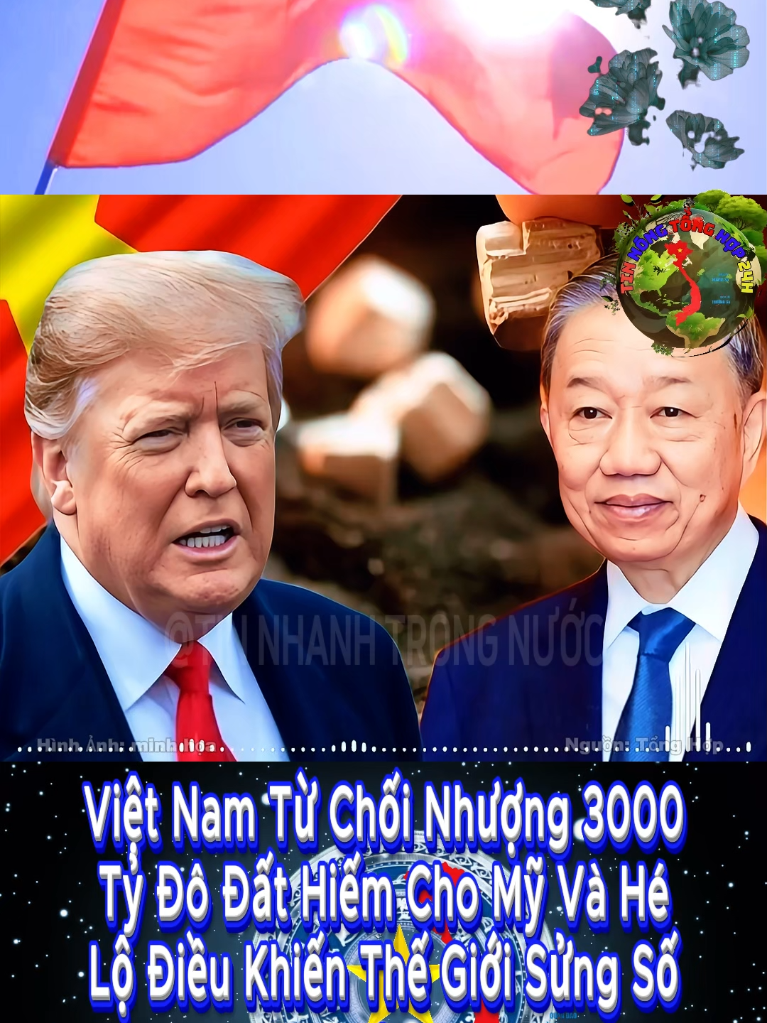 Việt Nam Từ Chối Nhượng 3000 Tỷ Đô Đất Hiếm Cho Mỹ Và Hé Lộ Điều Khiến Thế Giới Sửng Sốt #tintuc #tinnong #tintuc24h #xahoi #tinnongtrongngay #thoisu