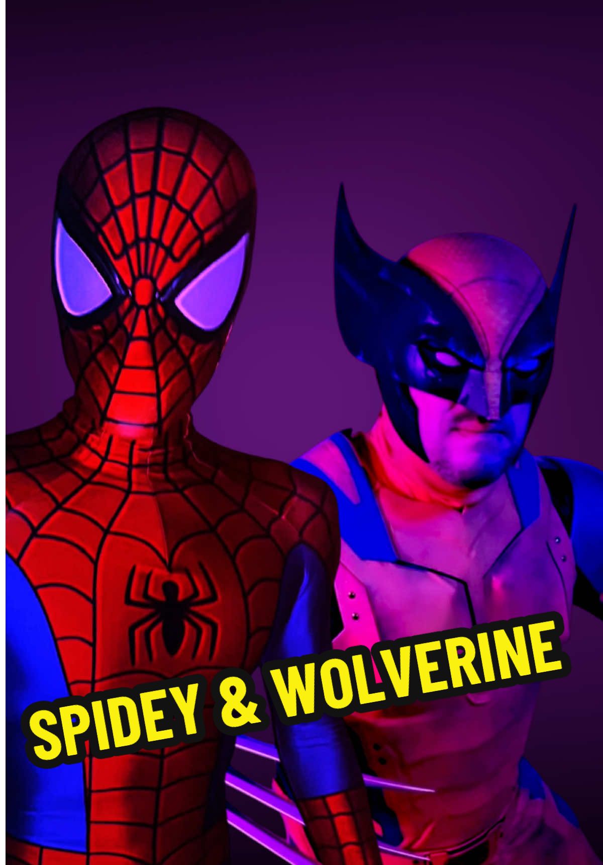 Duet with @Devil You Know Killing dinosaurs Logan? #spiderman #spidermancosplay #cosplay #wolverine #wolverinecosplay 