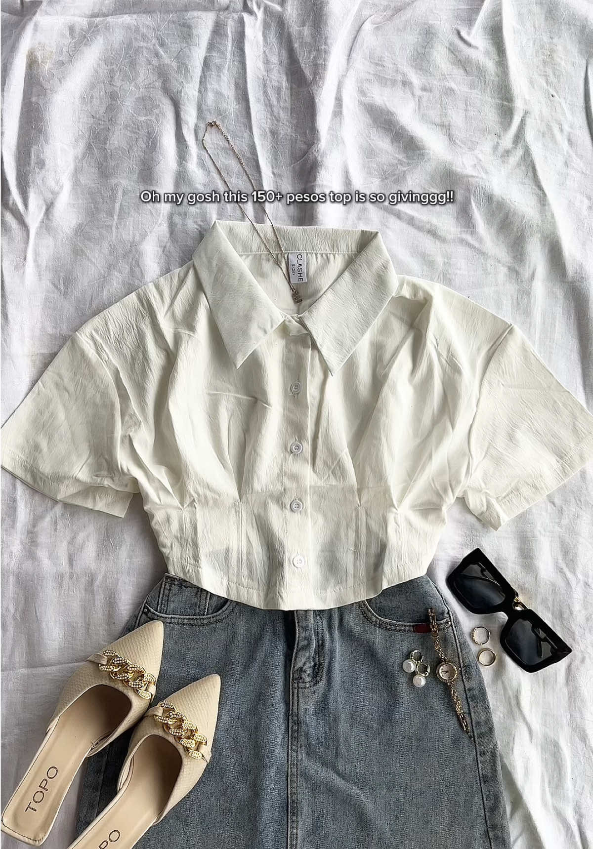 Ang ganda ganda mooo!!! #polotop #toprecomendation #schoolfriendlytops #topsforwomen #formaltop 