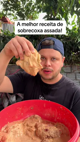 Sobrecoxa assada #frango 