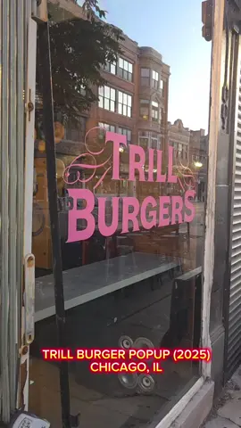 I visted TRILL BURGERS popup in Chicago, IL. The burger was tasty. #trillburgers #texasfood #fyp #foryoupage #trending 