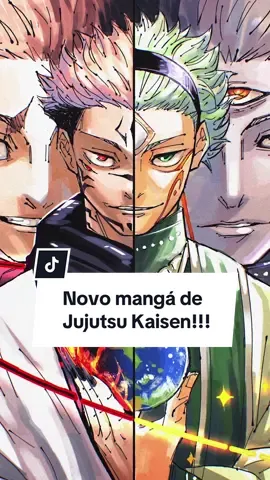 Novo mangá de Jujutsu Kaisen!  . . . . #jujutsukaisen #jjk #mimojuro #yutaokkotsu #makizenin 